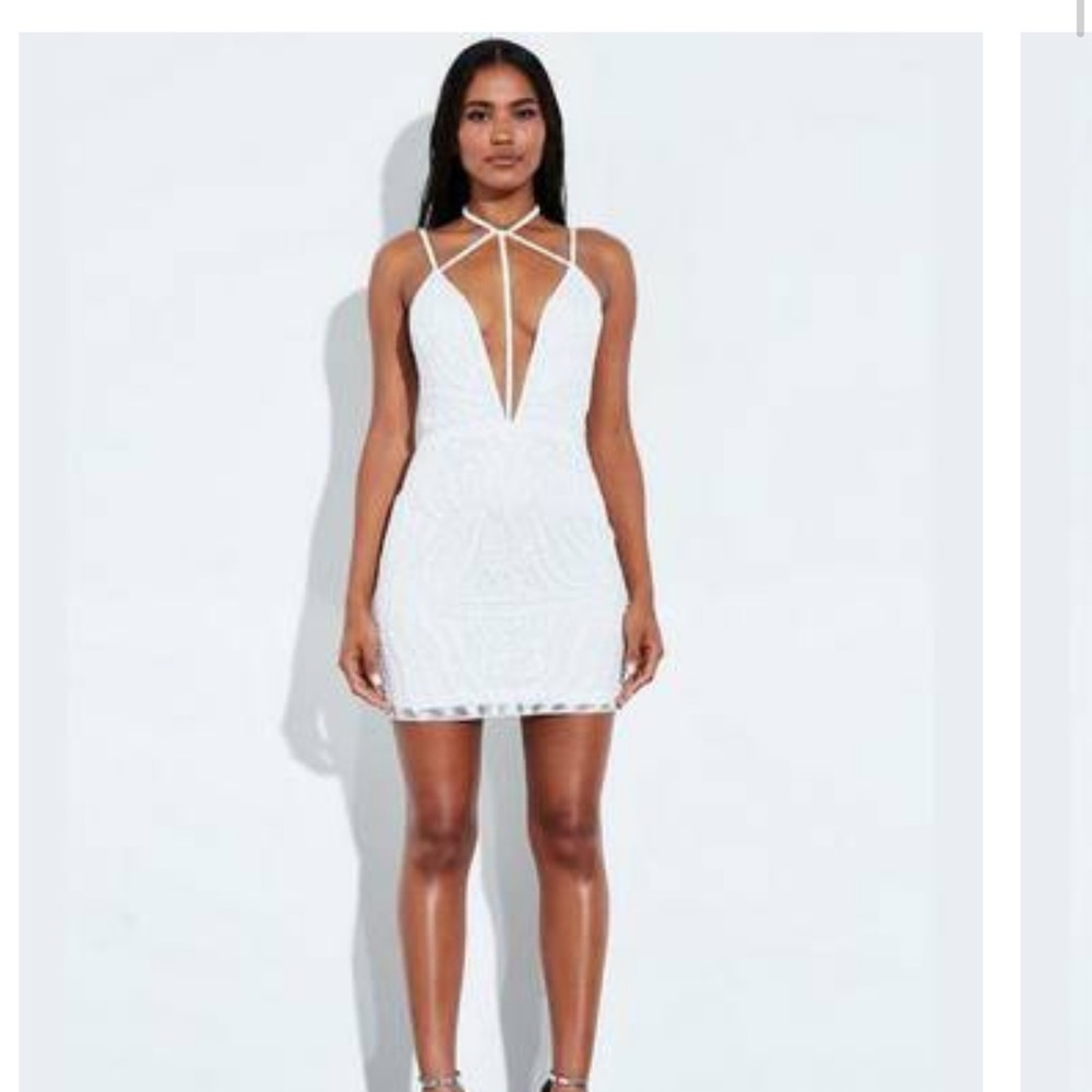Missguided, peace and love dress